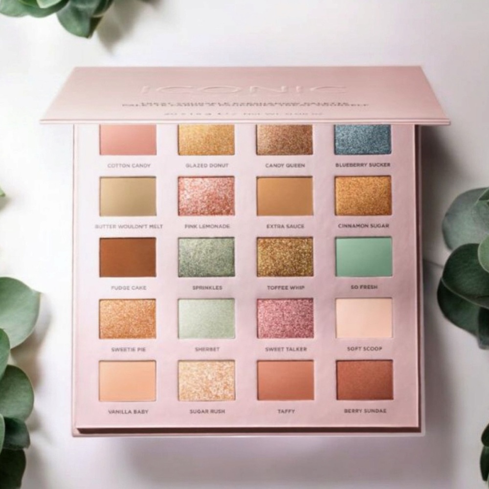ICONIC London Eyeshadow Palette - Vibrant Shades